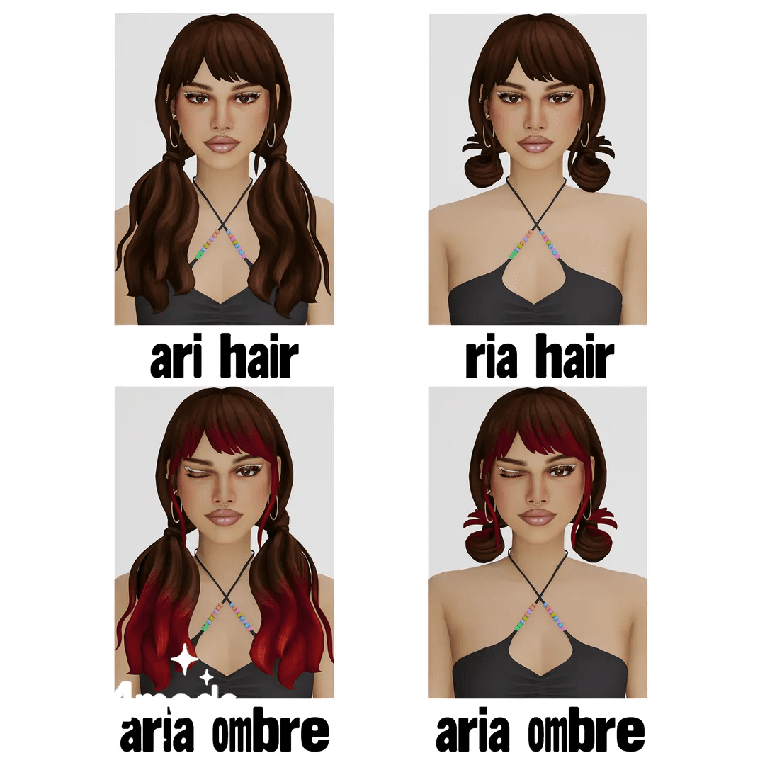 Галерея мода Прическа Aria hair #1
